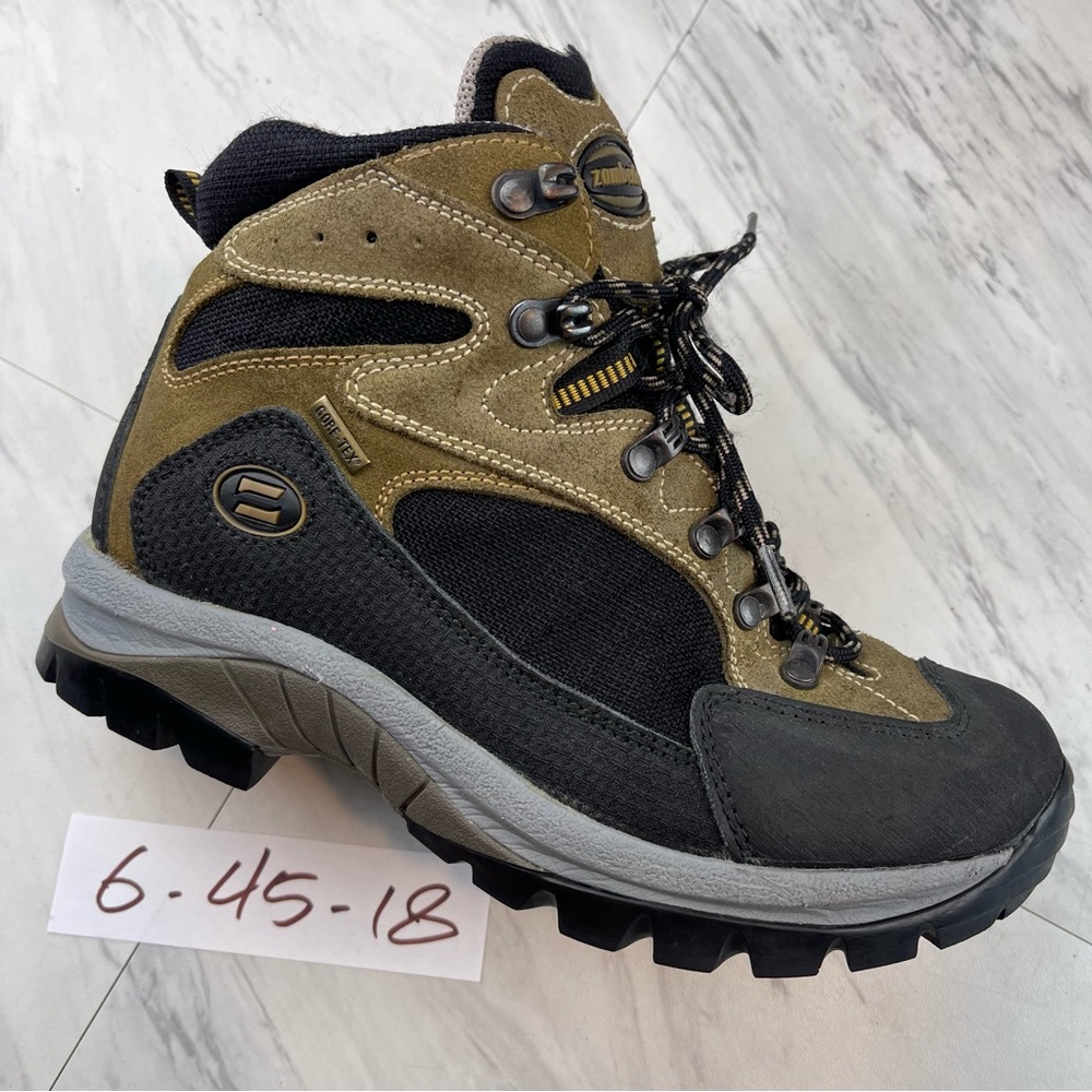 •Zamberlan GORE-TEX Leather Suede Vibram Wmns Work Boots Sz 6